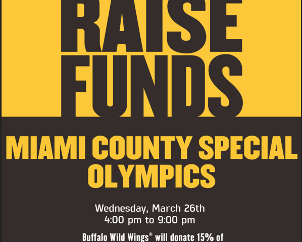 Buffalo Wild Wings | Eat Wings. Raise Funds. | Miami County Special Olympics